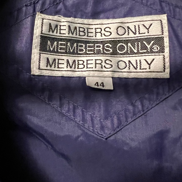 Purple Members Only Jacket - Picture 2 of 5